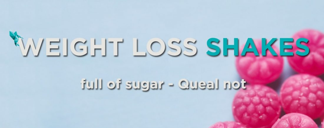 Weight loss shakes full of sugar Header